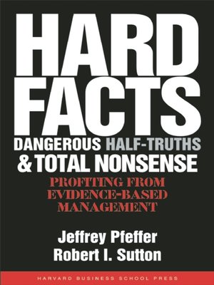 cover image of Hard Facts, Dangerous Half-Truths, and Total Nonsense